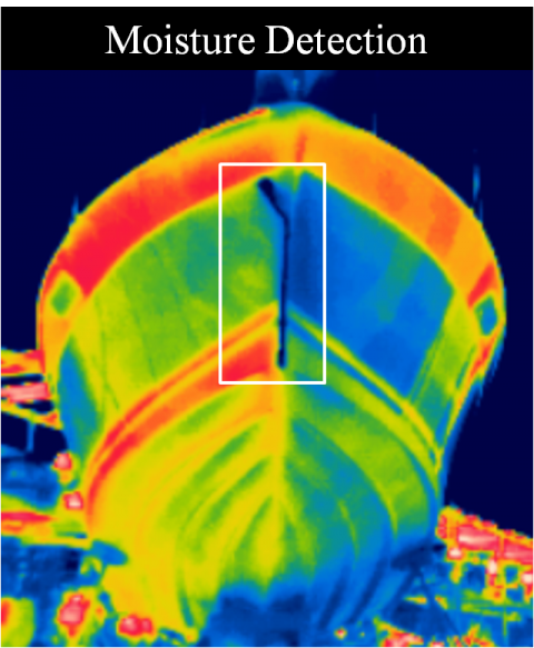 Preventive marine thermography of a boat hull