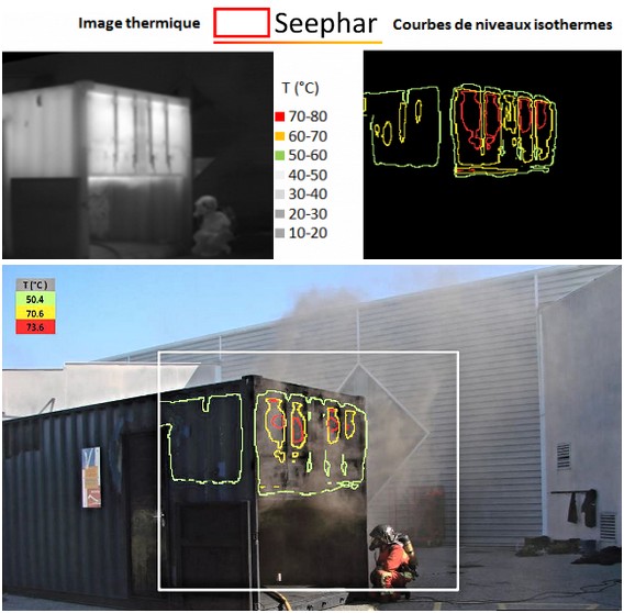 Thermographie en courbes isothermes by Seephar.fr