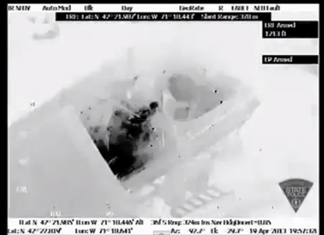 La traque de Tsarnaev, la finale de son observation en imagerie thermique infrarouge